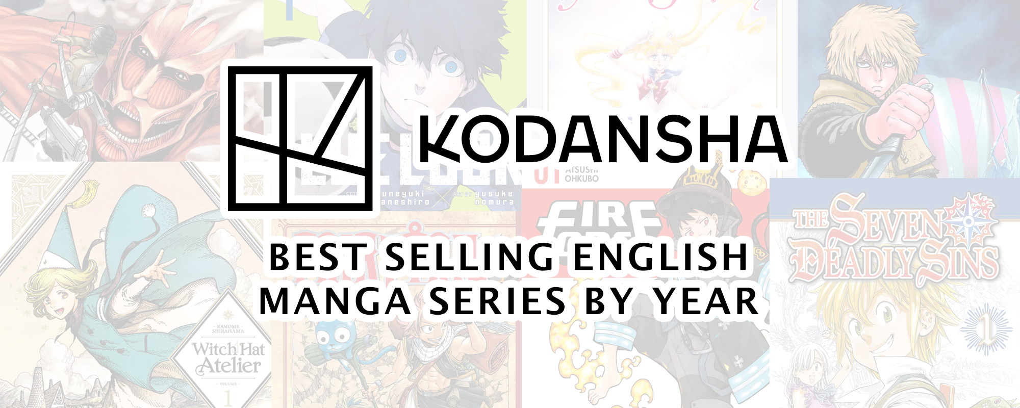 Kodansha Best Selling English Manga